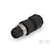 Te Connectivity M12 Fld Ser CONN. Male Pin Sldr 1838275-4 - alternate 1